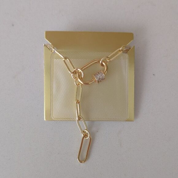 Gold Charm Necklace - Picture 5 of 7